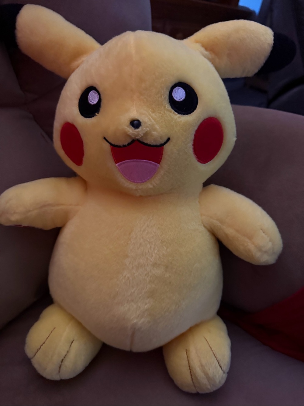 Build a Bear Pikachu Plush Toy - Soft Kids Plush